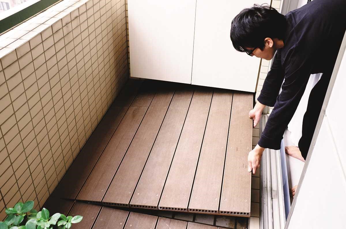 木地板的鋪設方式可分為兩種：漂浮式施工法與平鋪式施